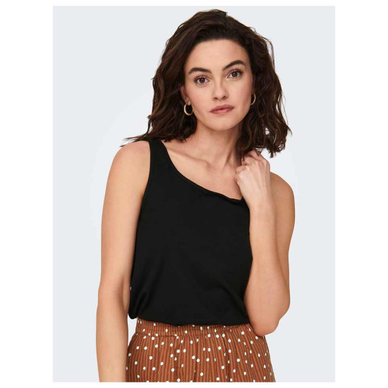 Only Γυναικεία αμάνικη μπλούζα Regular Fit Round Neck Tank Top Only Γυναικεία αμάνικη μπλούζα Regular Fit Round Neck Tank Top